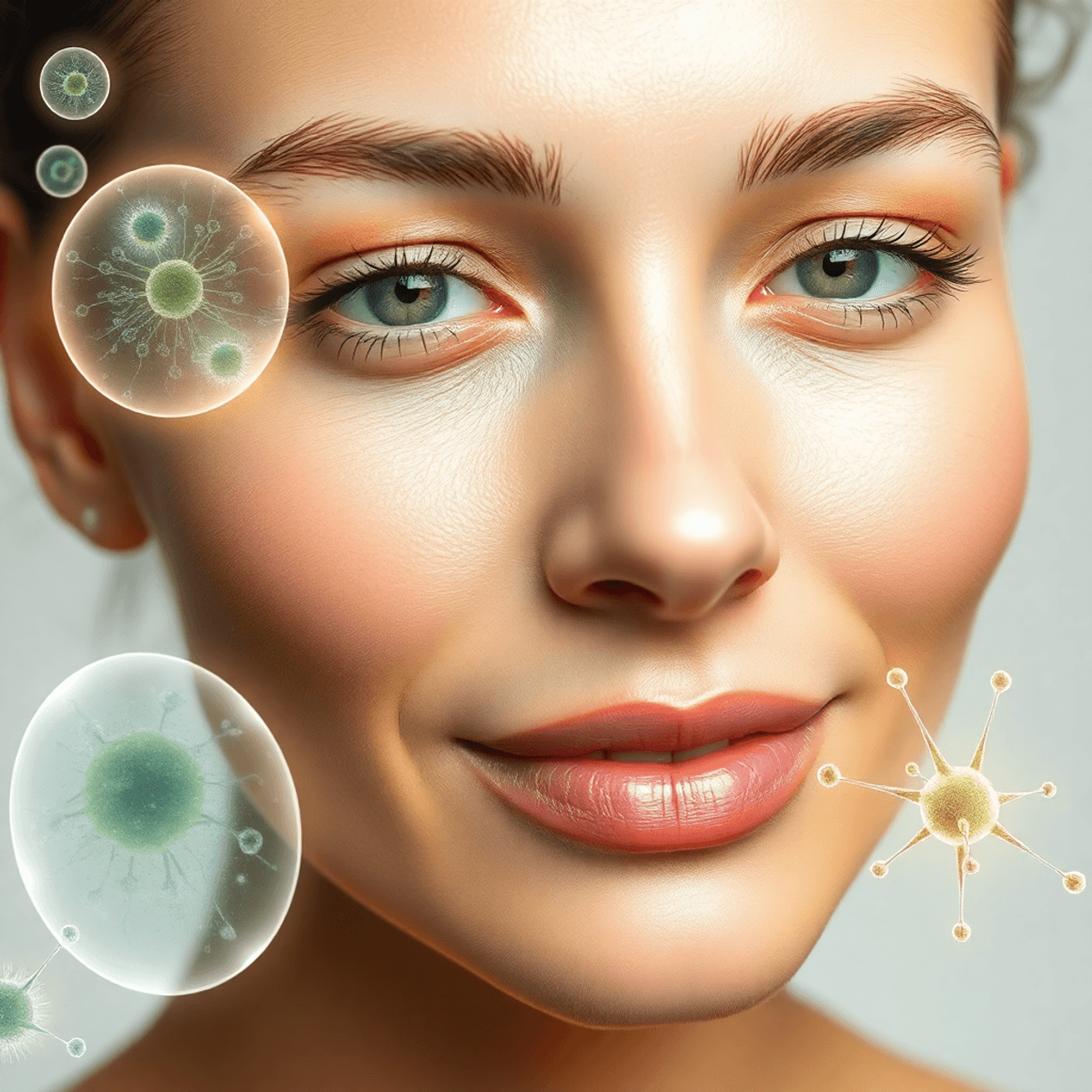 Radiant, smooth skin with a youthful glow—illustrating the revitalizing power of the Best Stem Cell Serum to support cellular renewal and visible anti-aging results.