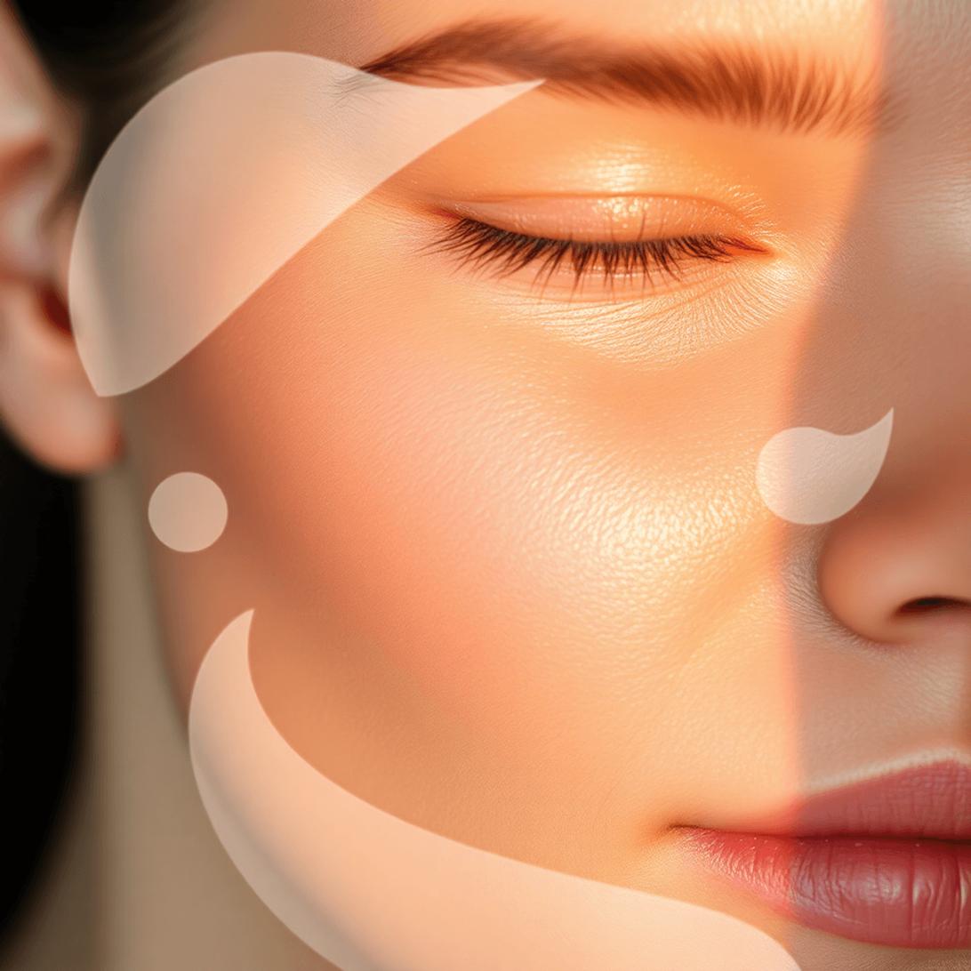 a series of close‑up skin healing photos arranged side‑by‑side — highlighting redness, peeling, and improvement stages — visually illustrating the Microneedling Stages of Healing and helping readers see exactly what to expect at each phase of recovery