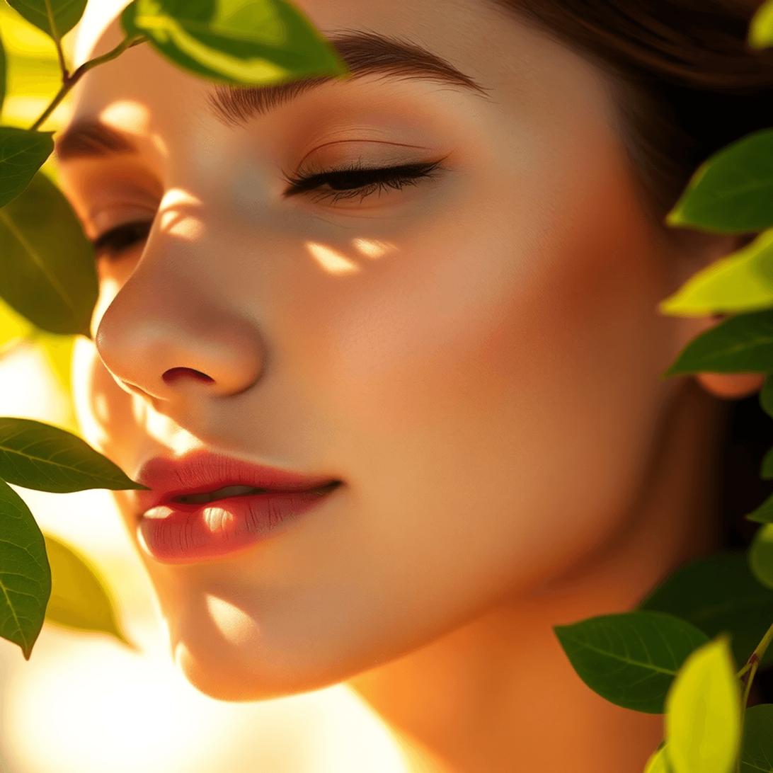 a clean, bright setup featuring a luxurious jar or tube of Stem Cell Face Cream surrounded by soft, glowing light and fresh natural elements, conveying hydration, radiance, and the rejuvenating benefits of daily use