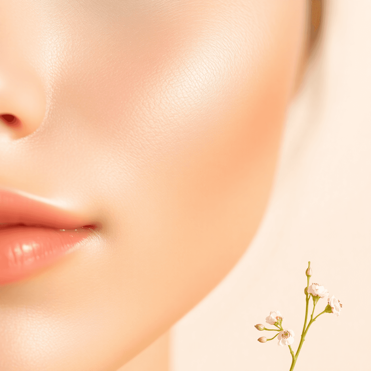 image of skin with EGF serum benefits